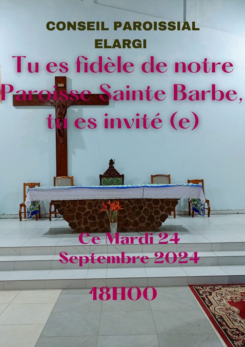 **Invitation au Conseil Paroissial Élargi**